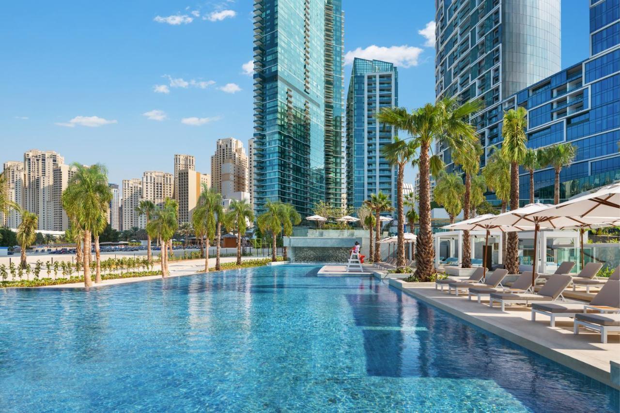 Address Beach Resort Dubai Esterno foto The swimming pool at the Westin Dubai