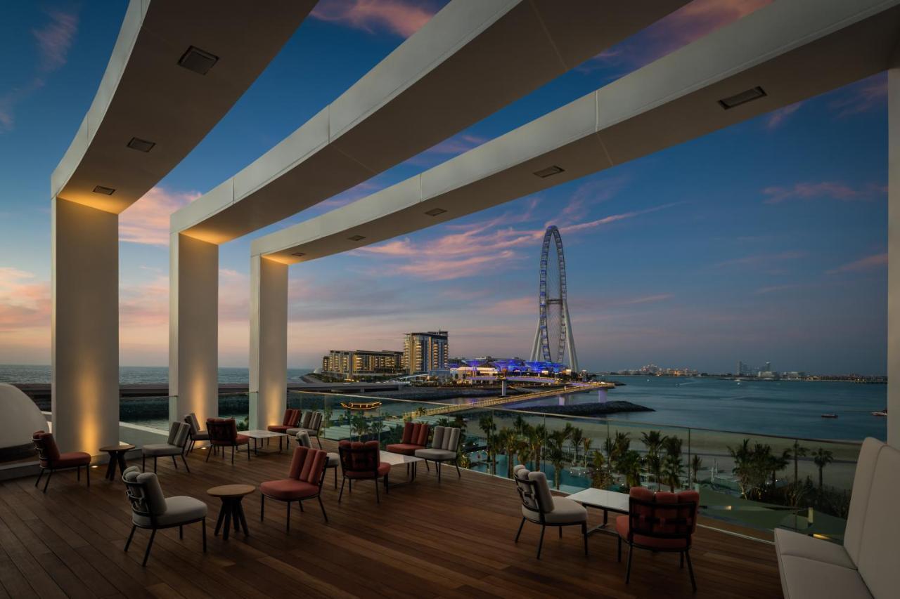 Address Beach Resort Dubai Esterno foto View of the Palm Jumeirah from the Westin