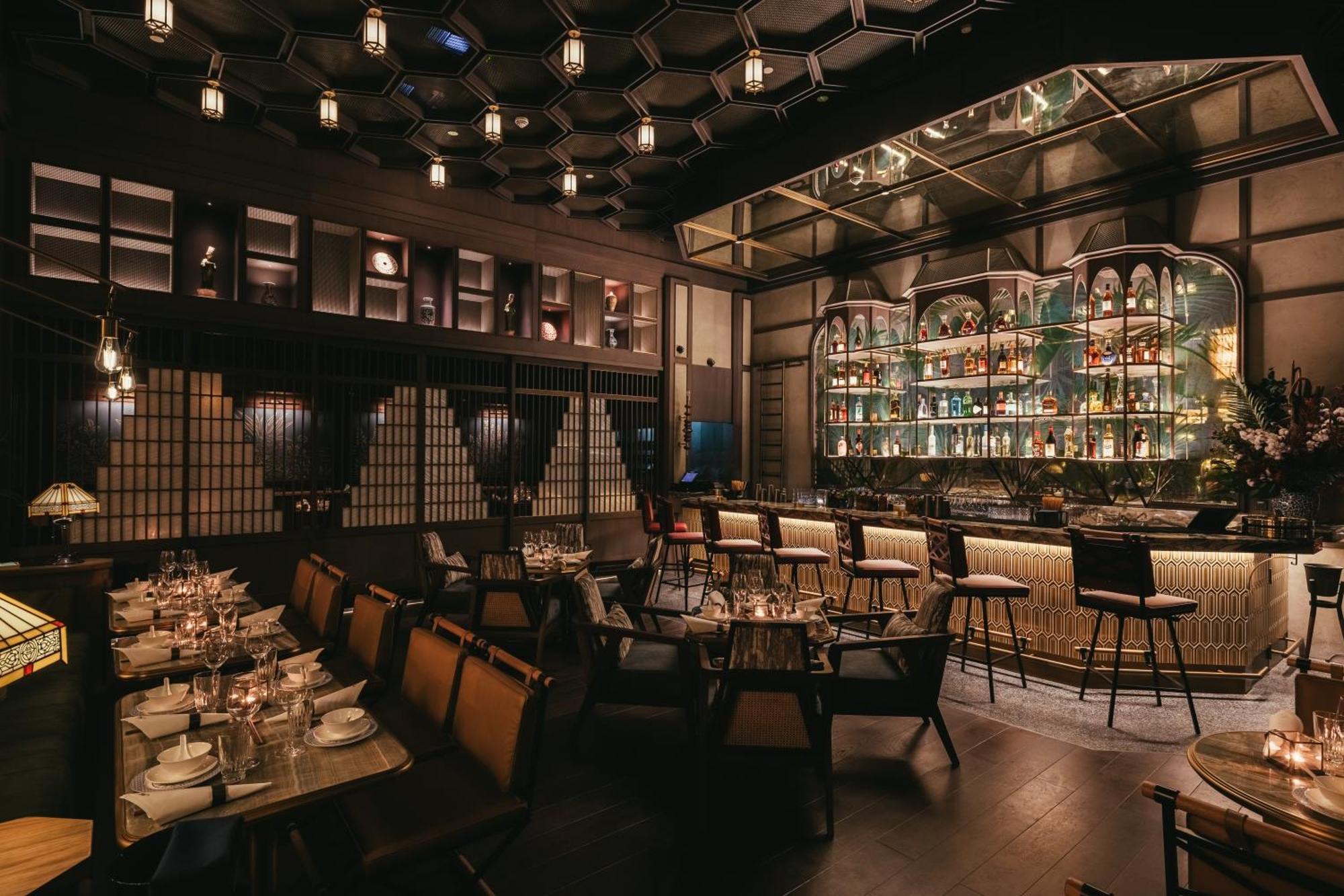 Address Beach Resort Dubai Esterno foto Interior of the restaurant